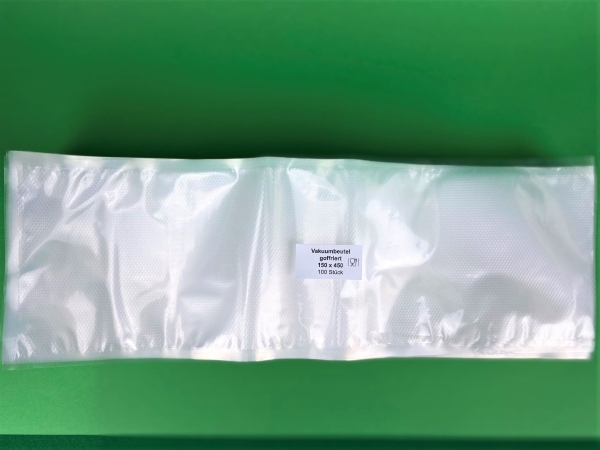 Vakuumbeutel goffriert - 150mm x 450mm -